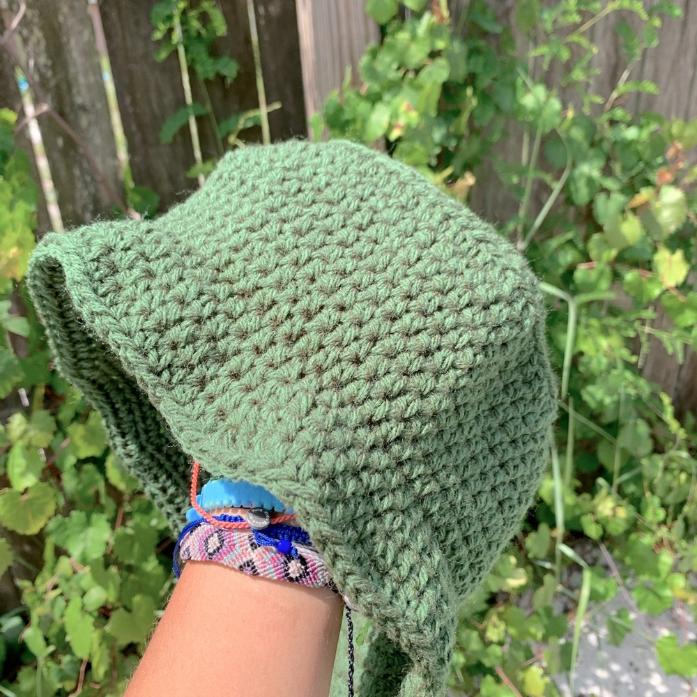 Green bucket hat, bucket hats, handmade bucket hat